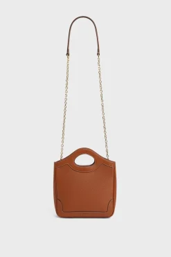 Pablo Sac travers en cuir - MINI GABRIEL Tan Outlet