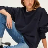 Pablo Sweatshirt en coton - ABIGAELLE Marine Outlet