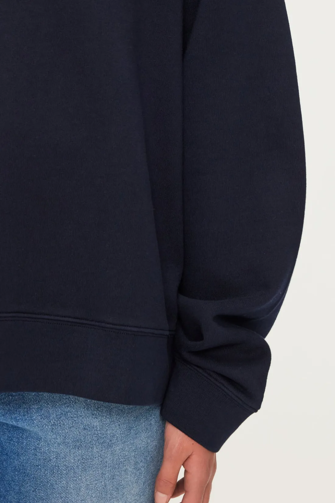 Pablo Sweatshirt en coton - ABIGAELLE Marine Outlet