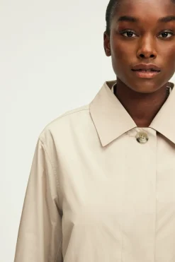 Pablo Trench droit mi-long - NOELYS Sable Flash Sale