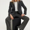 Pablo Veste de tailleur en laine mélangée - MAISSANE Grismoyen New
