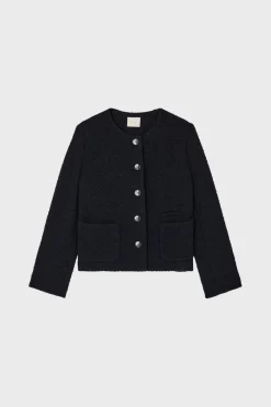 Pablo Veste en tweed et lurex - MAYLINE Marine Store