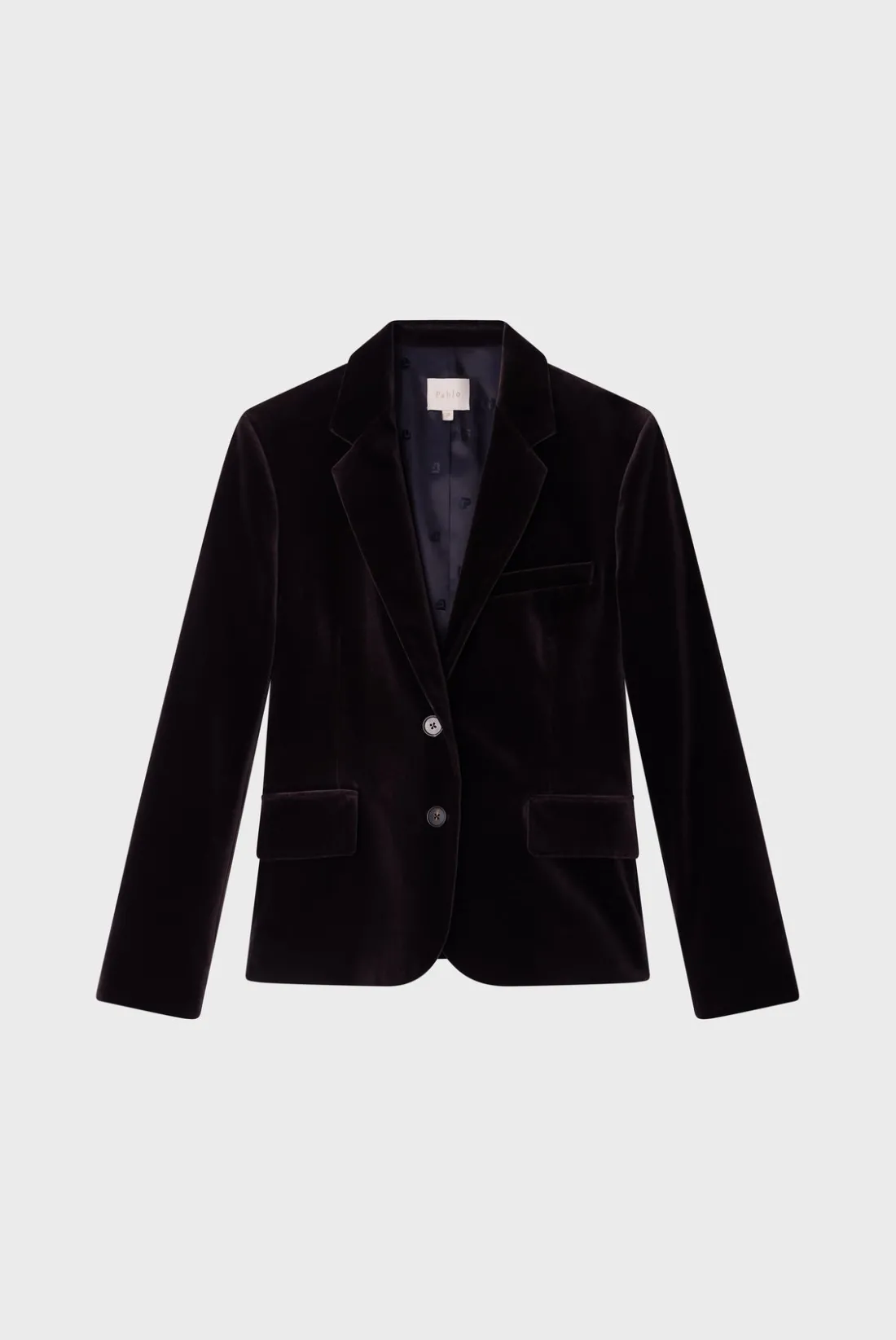 Pablo Veste en velours marron - MEGANE Cinanon Online