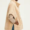 Pablo Veste sans manche en fausse fourrure - LUCILLE Sable Cheap