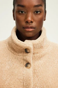 Pablo Veste sans manche en fausse fourrure - LUCILLE Sable Cheap